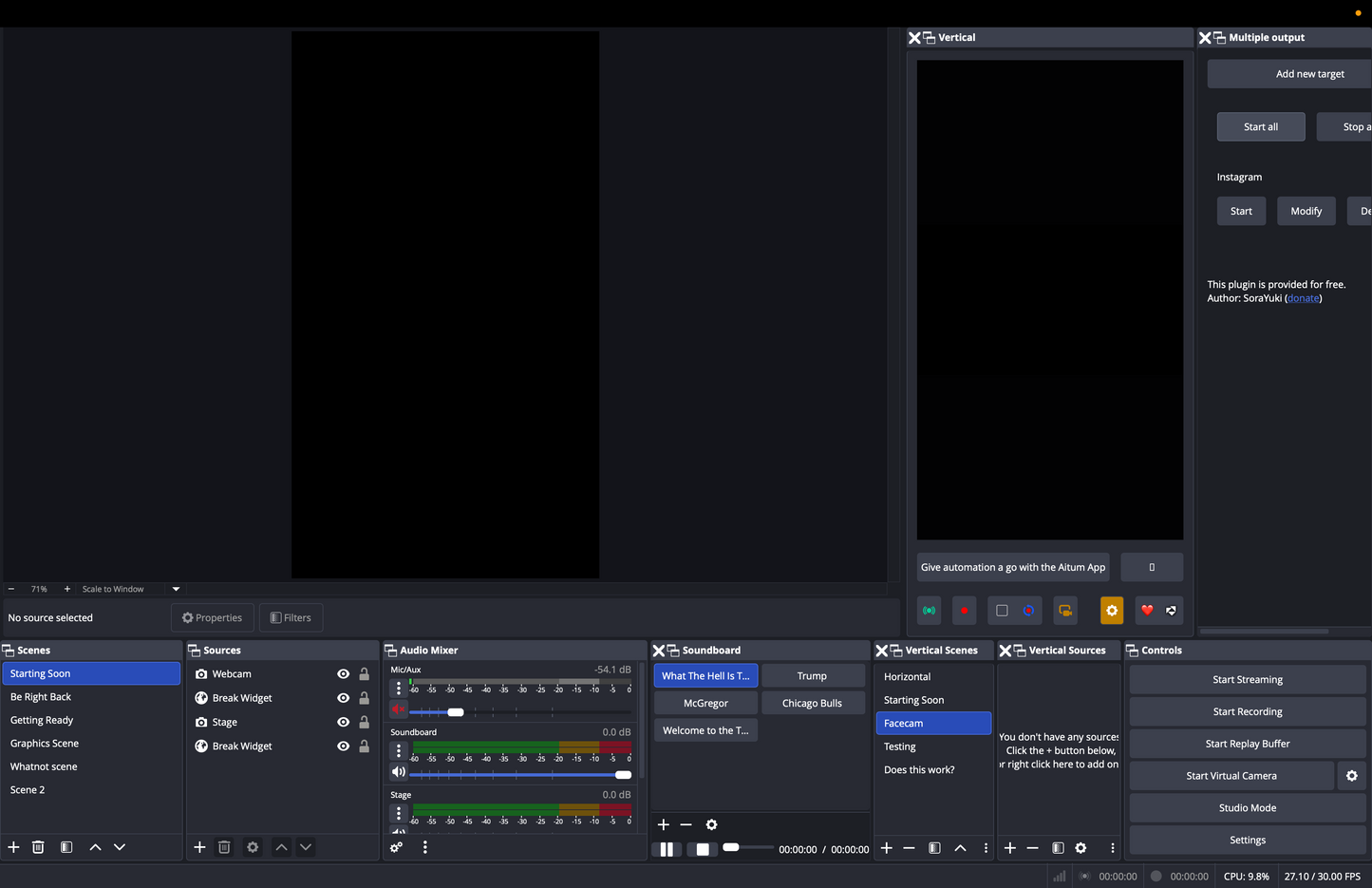 Open Broadcast Software Implementation and Installation (OBS)
