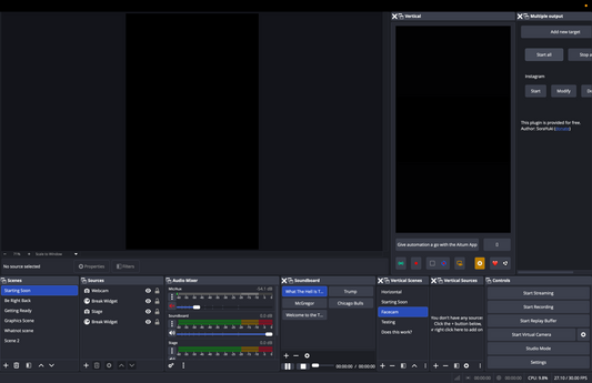 Open Broadcast Software Implementation and Installation (OBS)