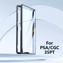 Aluminum PSA Card Case – Magnetic UV Protection Display for Graded Cards (PSA/CGC/BGS Slab Holder)