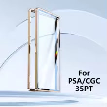 Aluminum PSA Card Case – Magnetic UV Protection Display for Graded Cards (PSA/CGC/BGS Slab Holder)